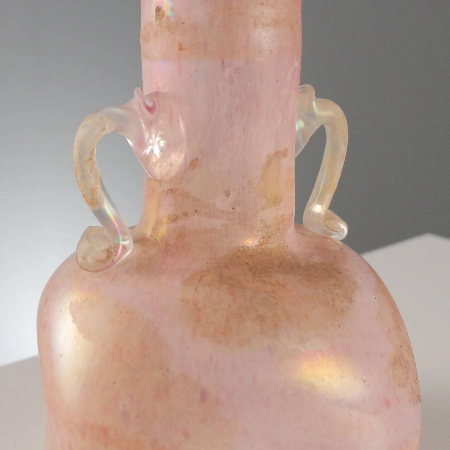 Vintage coloured Murano glass vase, Italy, 1970s