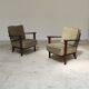 Paire de fauteuils art déco Ziara pravenec
