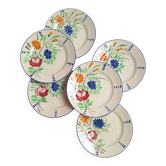 Assiettes plates Longchamp