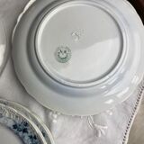 Lot de 9 assiettes à entremets Villeroy et Boch anciennes
