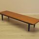 Teak sideboard, low Danish console, 1970s