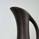 Mid-Century Modern Minimalist Wormser Terra-Sigillata Pottery Carafe Vase, Germany, 1960s