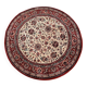Round oriental rug