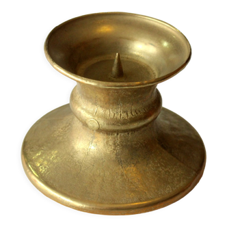 1960s brass candle holder vintage