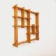 Vintage pine wall shelf, from the 80s