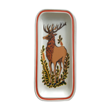 Ceramic "deer" dish in the 70s