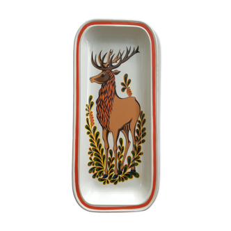 Ceramic "deer" dish in the 70s