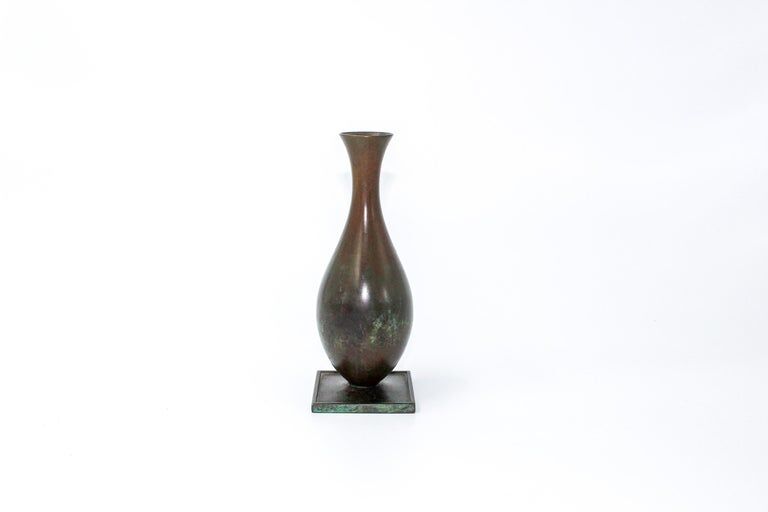 Bronze vase from the 1930s by GAB Sweden