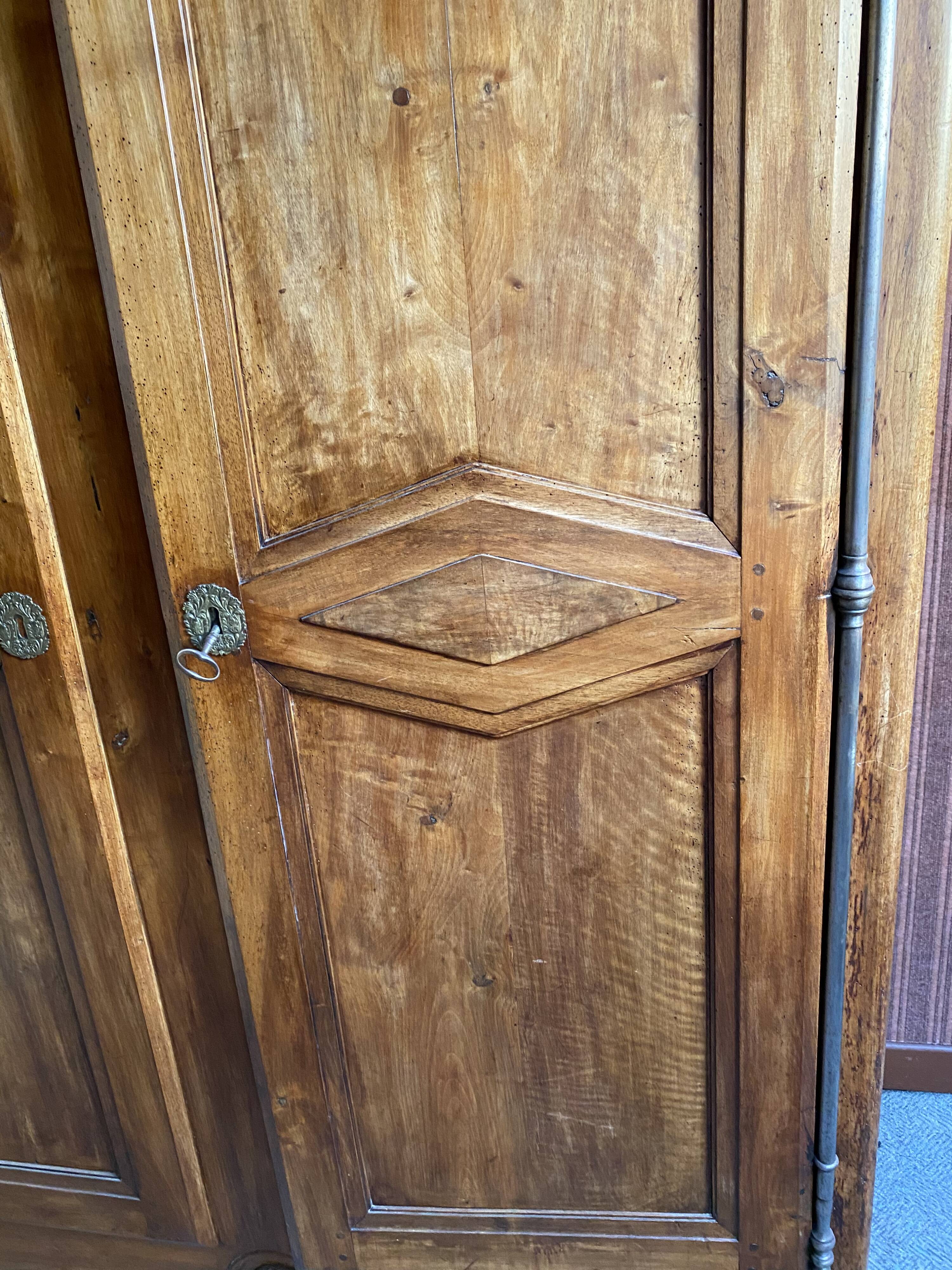 Louis XV walnut wardrobe