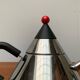 Postmodern Japanese kettle in stainless steel, set of 2
