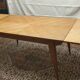 Teak table with compass feet, 1960s