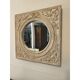 Miroir bois cérusé