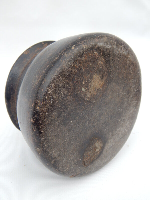 Stone pot antique mortar empty pockets stone pot India