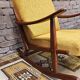 Danish teak rocking chair 1960