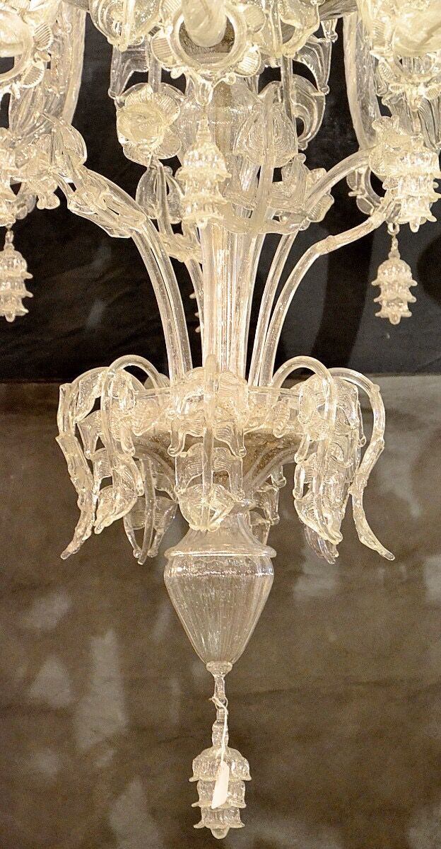 Important Pauly, Venice Murano glass chandelier