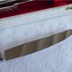 12 sfam dessert knives silver metal 21 cm