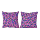 Set of 2 vintage Turkish cushion covers 41x41 cm