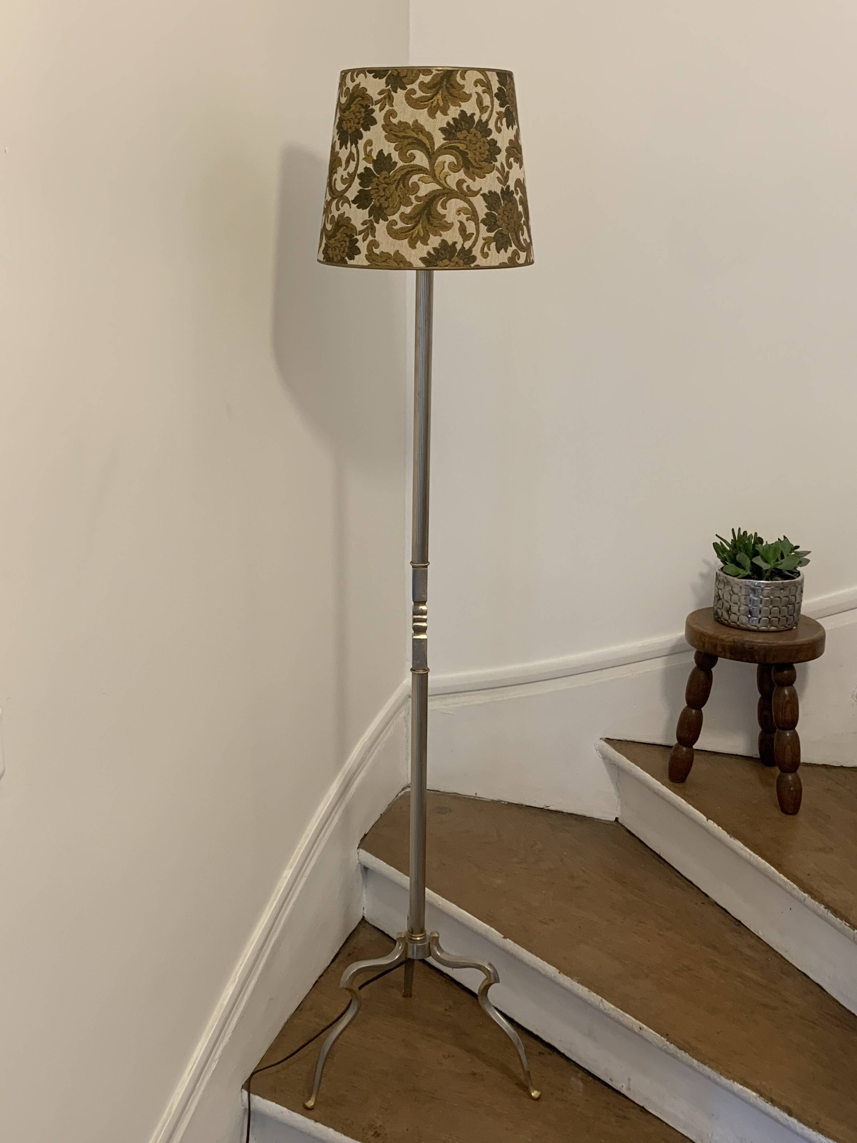 Vintage tripod floor lamp 1960
