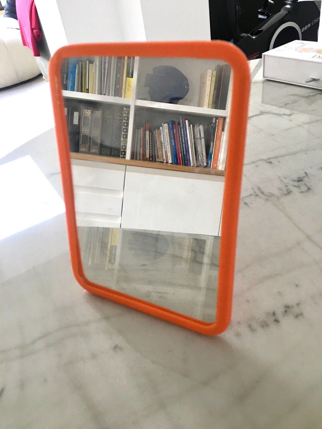 1970s vintage pop table mirror