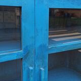 Vaisselier en bois bleu