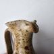 Pyrite stoneware ceramic oil cruet - Signed with pictogram Michel Dumont