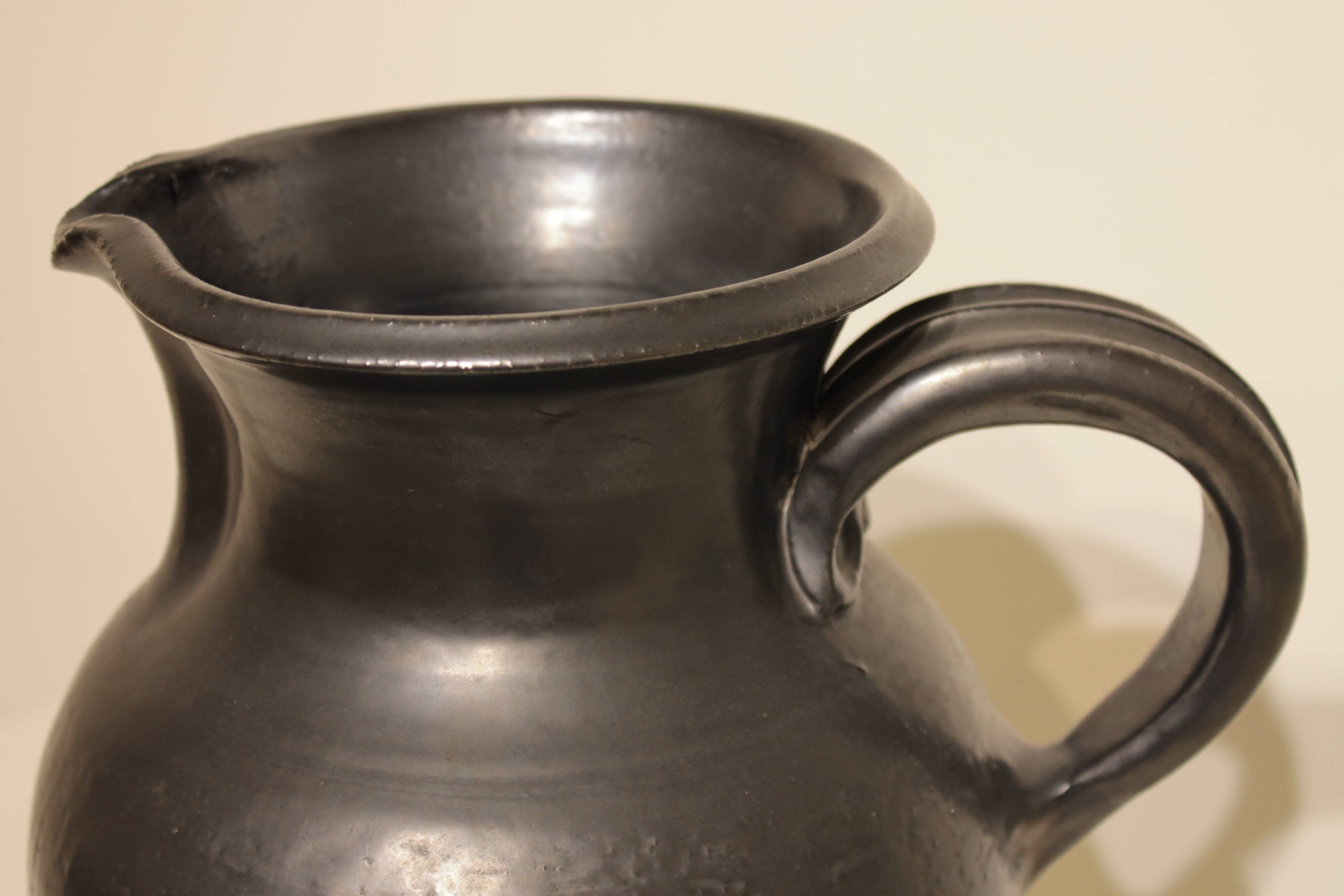 Important Jean Marais ceramic pitcher