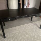Large solid wood desk
