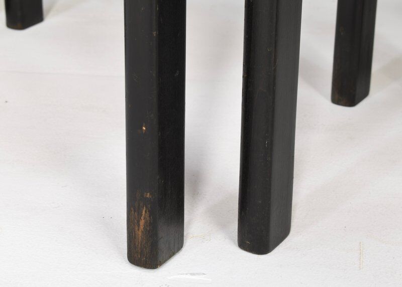 Italian postmodern stacking chairs in Sottsass style, Italy, 1970s, set of 14