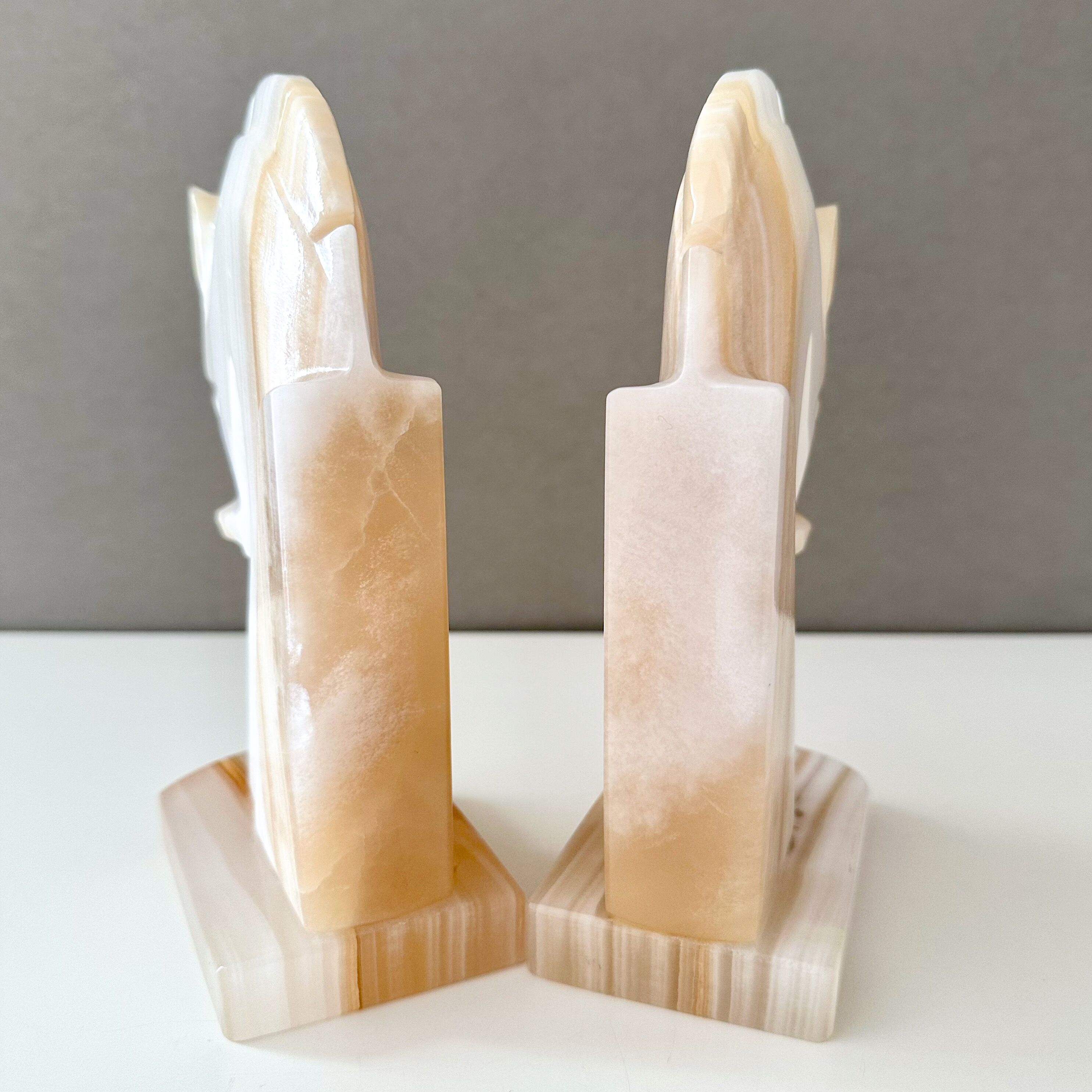 Vintage bookends horses