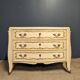 Commode pieds laiton, XXème s.