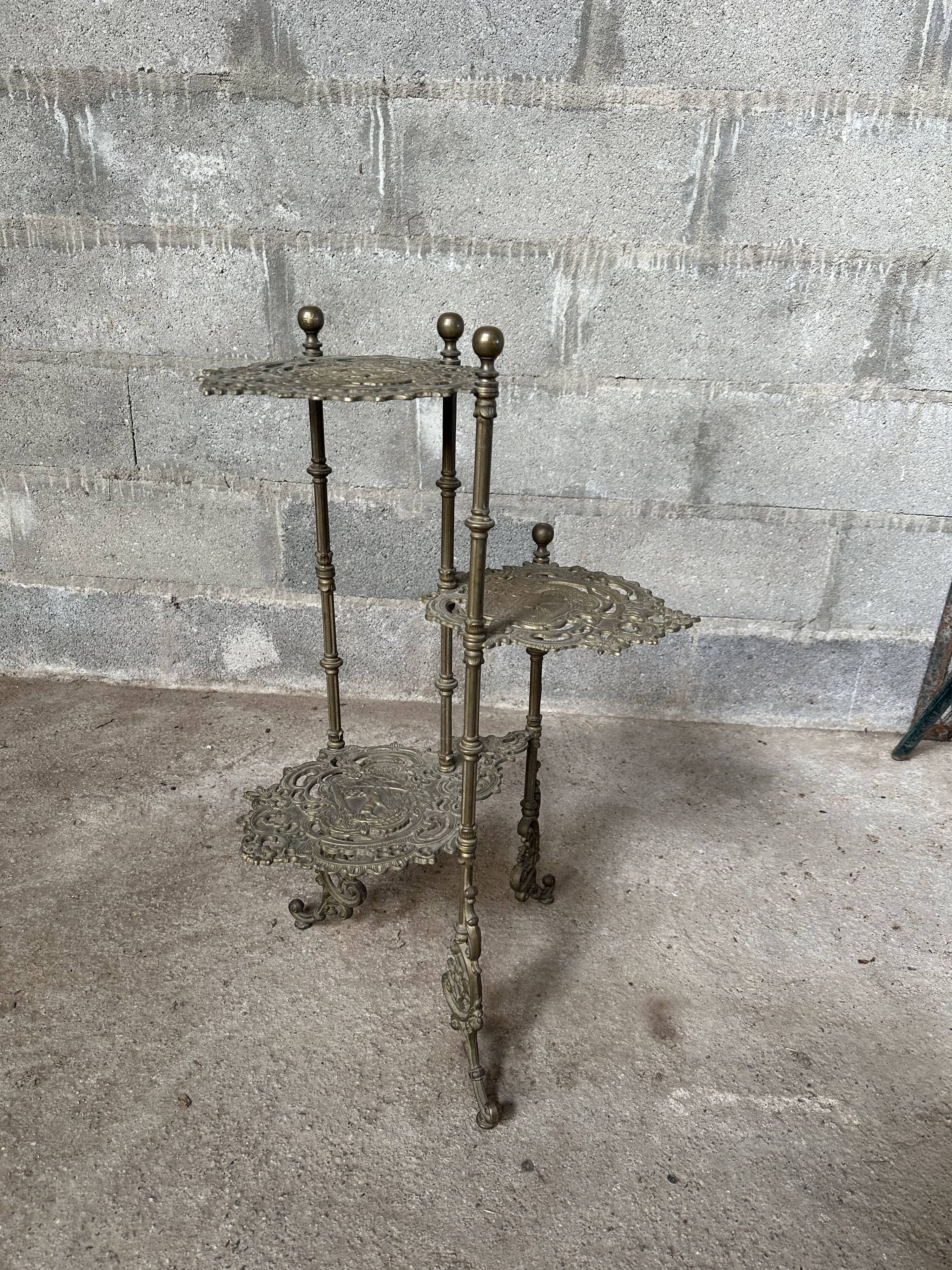 Vintage brass harness