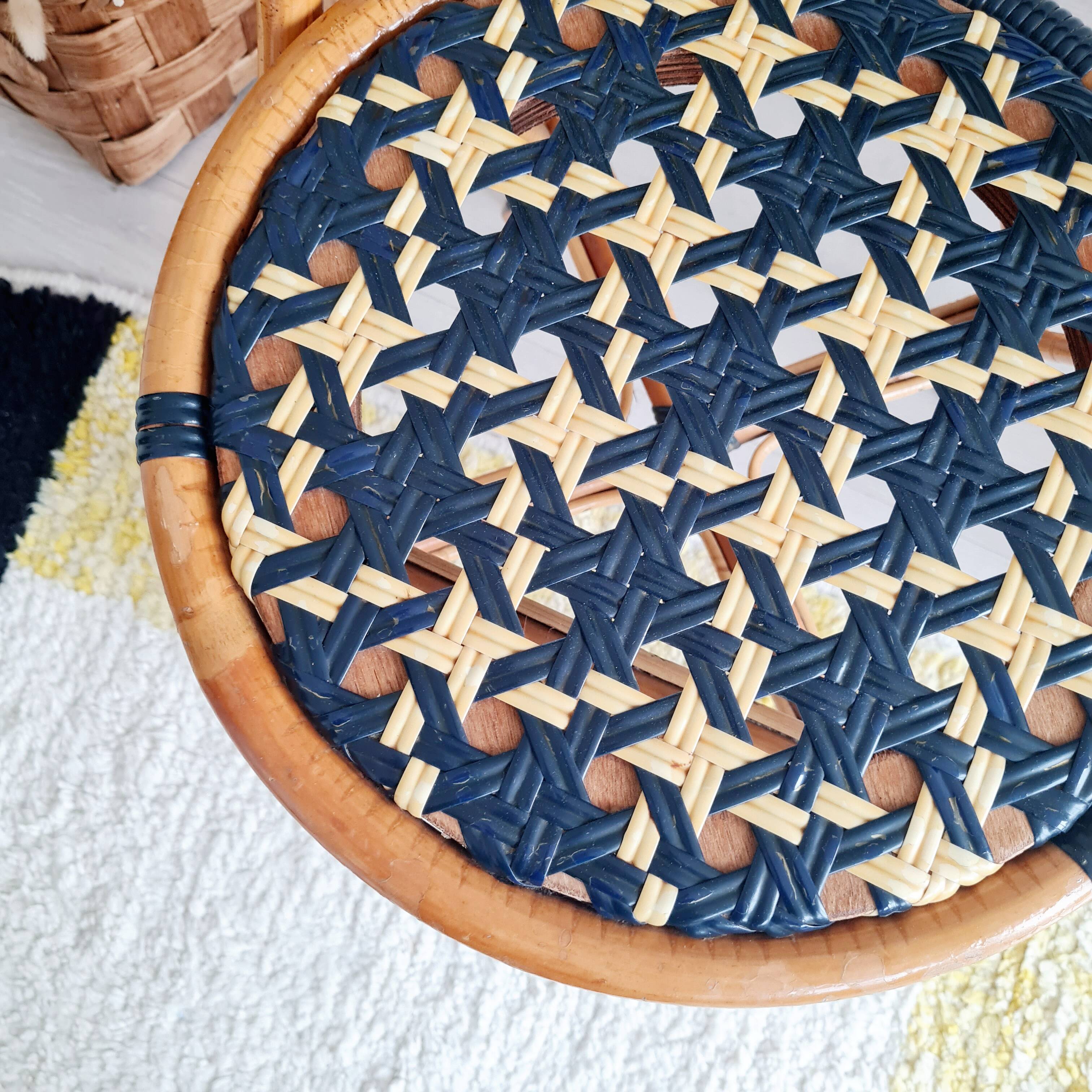 Rattan bistro chairs