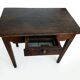 19th Century Solid Walnut Campaign Table – Console or Occasional Desk