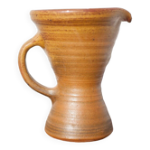 Pichet vintage, cruche vintage, poterie signé paul igom bavil ?, poterie artisanale, carafe, vase