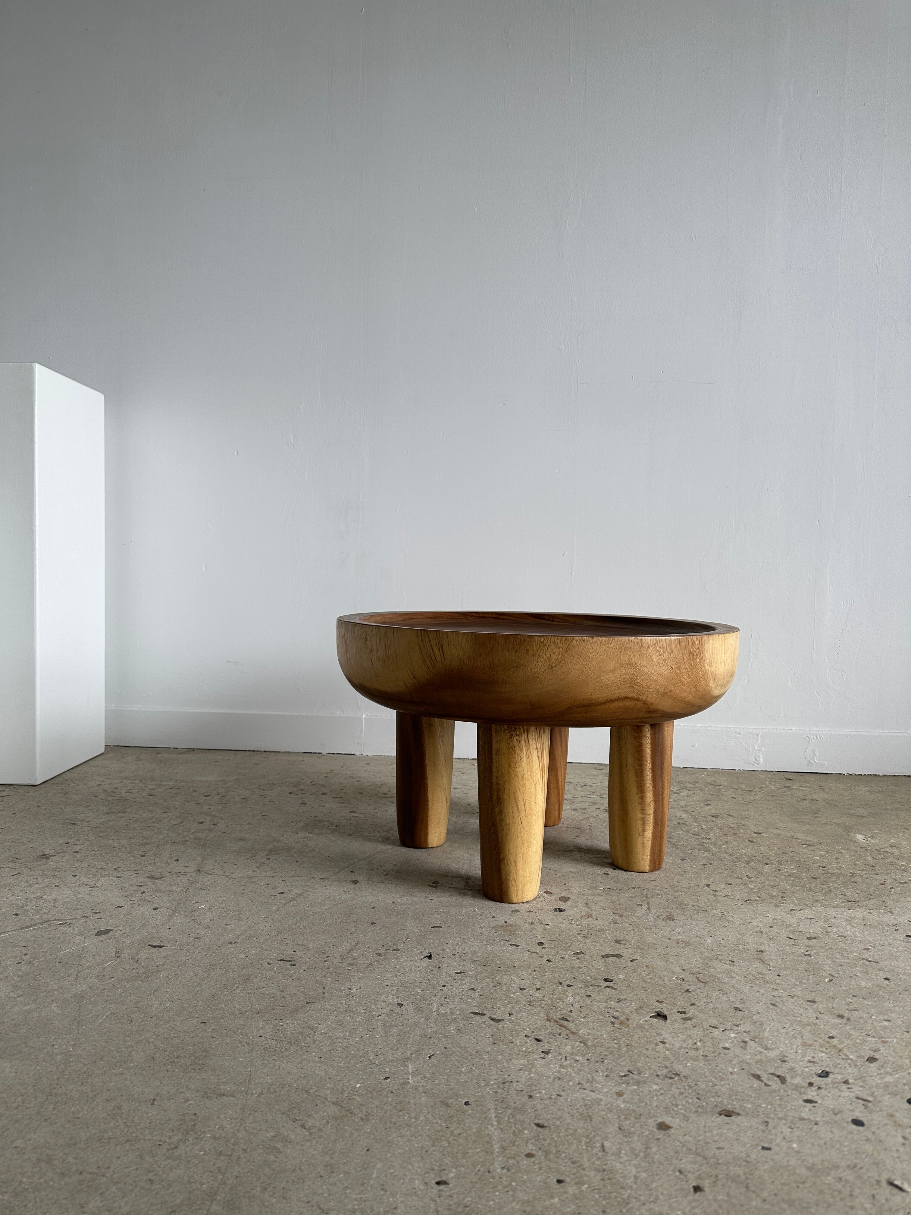 Coffee table, quadripod suar coffee table