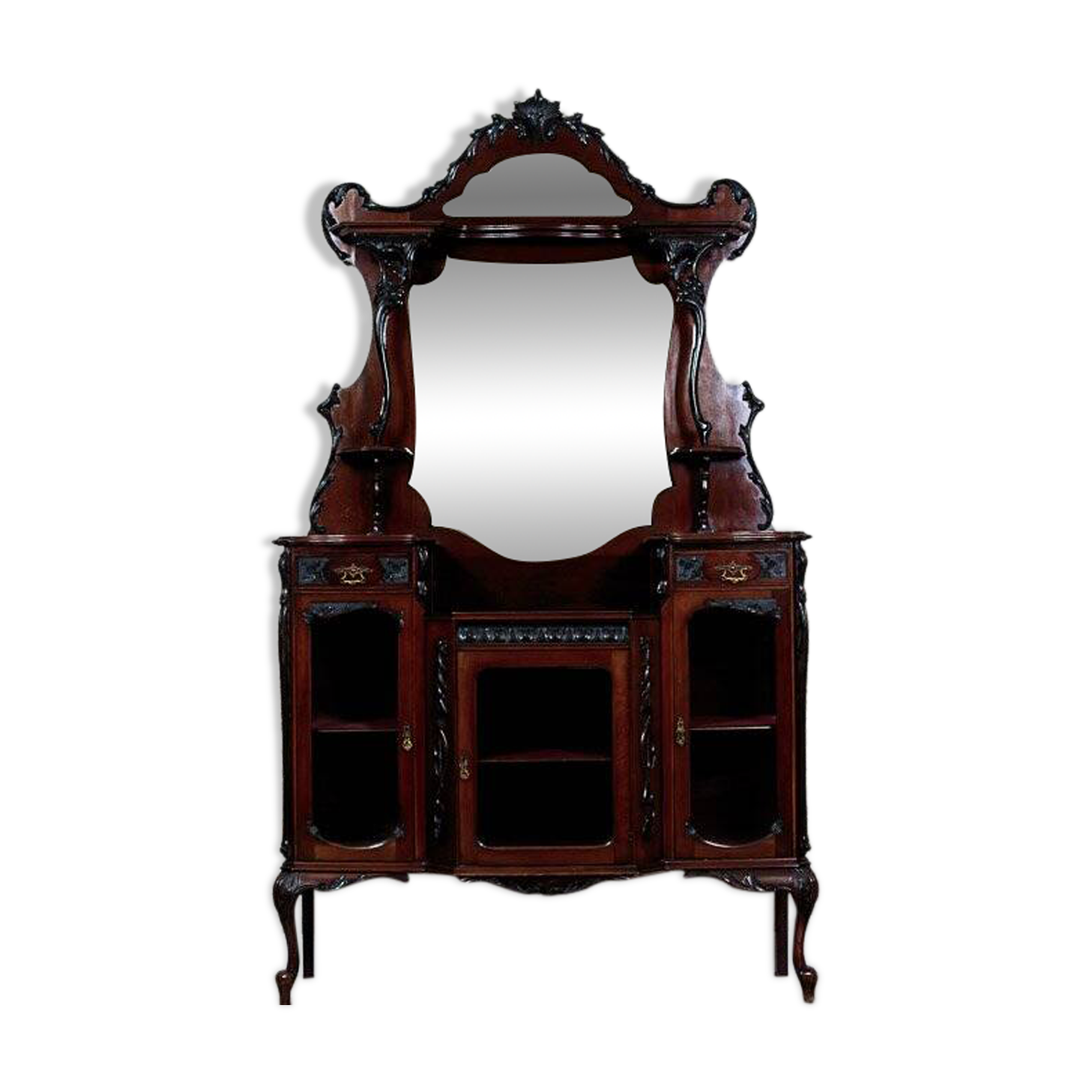 English Mahogany Cabinet, 1930s