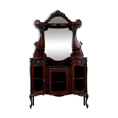 Cabinet en acajou anglais, années 1930