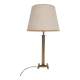 Hollywood regency brass table light, Italy 1950's