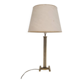 Hollywood regency brass table light, Italy 1950's