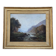 19th century French school painting, mountain river