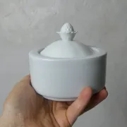 vintage Limoges porcelain sugar bowl