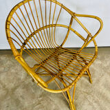 Rattan armchair