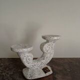 Speckled candle holder Alain Guillard