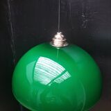 Green opaline pendant light
