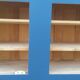 Buffet Mado narrow blue and caning