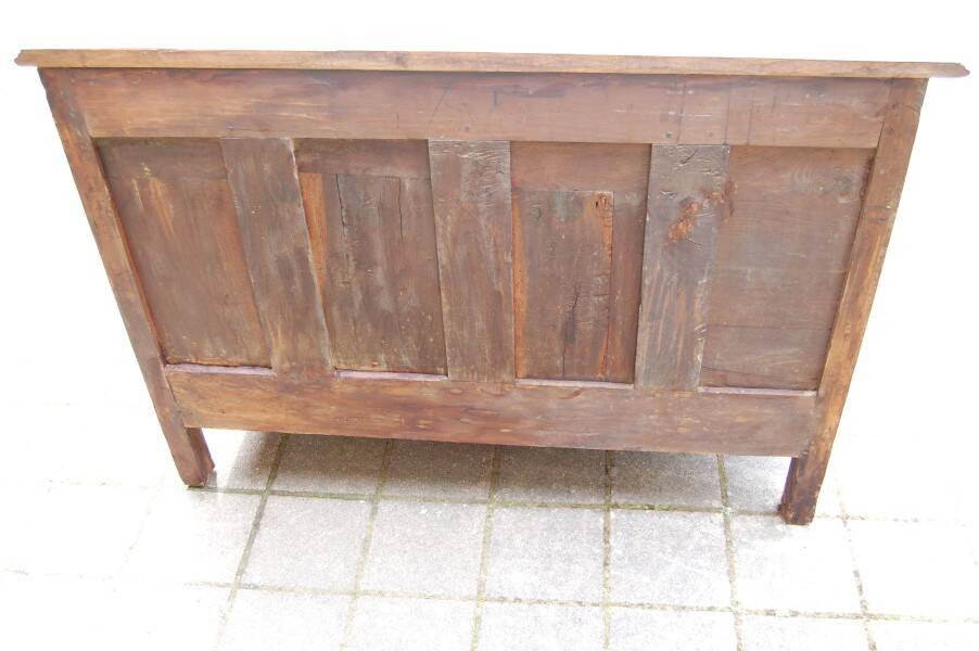 18th-century Louis XV walnut commode.