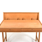 High quality modern danish oak desk 1960s