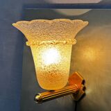 Murano Glass Brass Sconces Set of 2