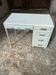 1940 almond green lacquered wood desk