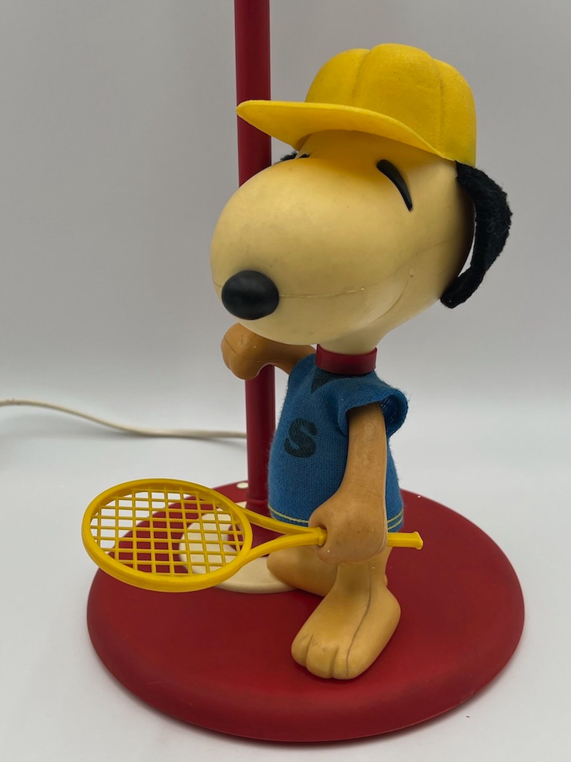 Lampe de table snoopy dog par Nuova Linea zero italie, 80s